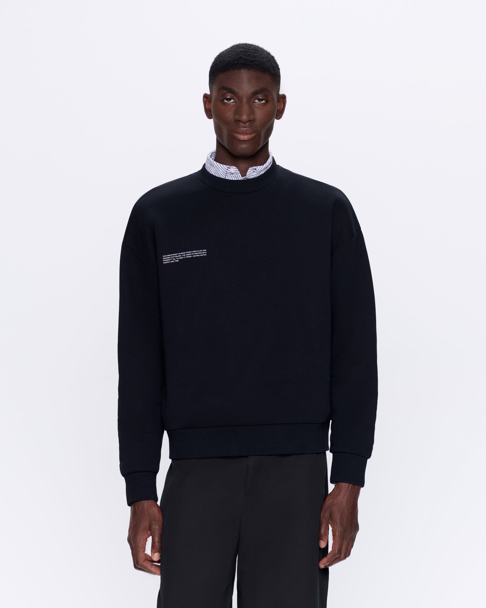 Mens 365 Heavyweight Sweatshirt—black