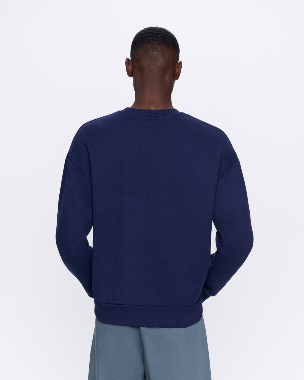 Mens 365 Heavyweight Sweatshirt—navy blue