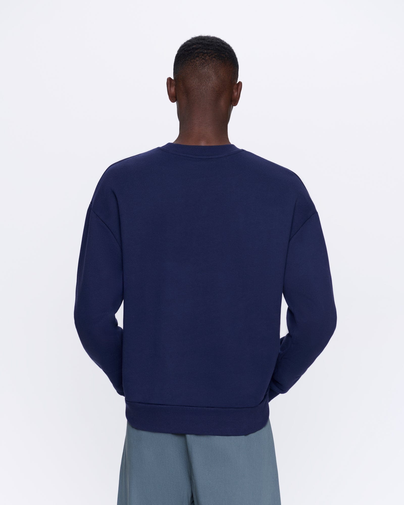 Mens 365 Heavyweight Sweatshirt—navy blue