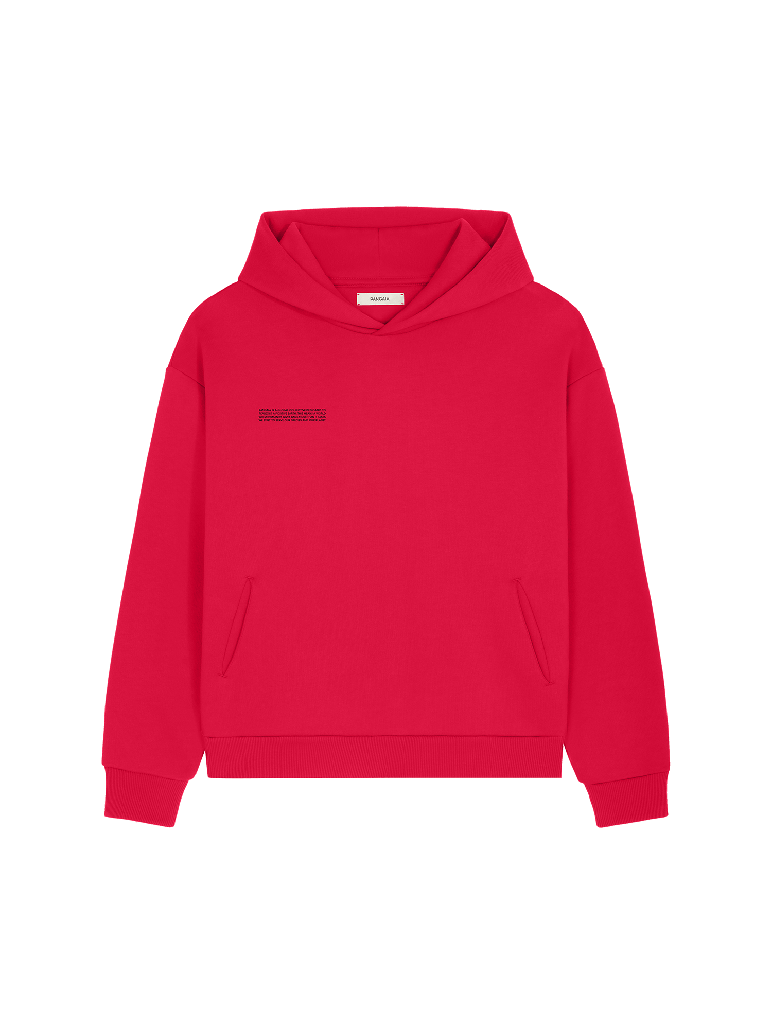 Mens 365 Heavyweight Hoodie—Goji Red
