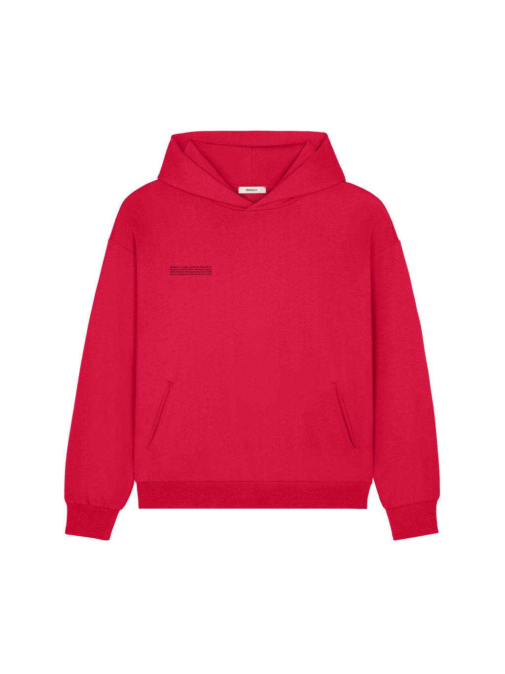 Mens 365 Midweight Hoodie—Goji red