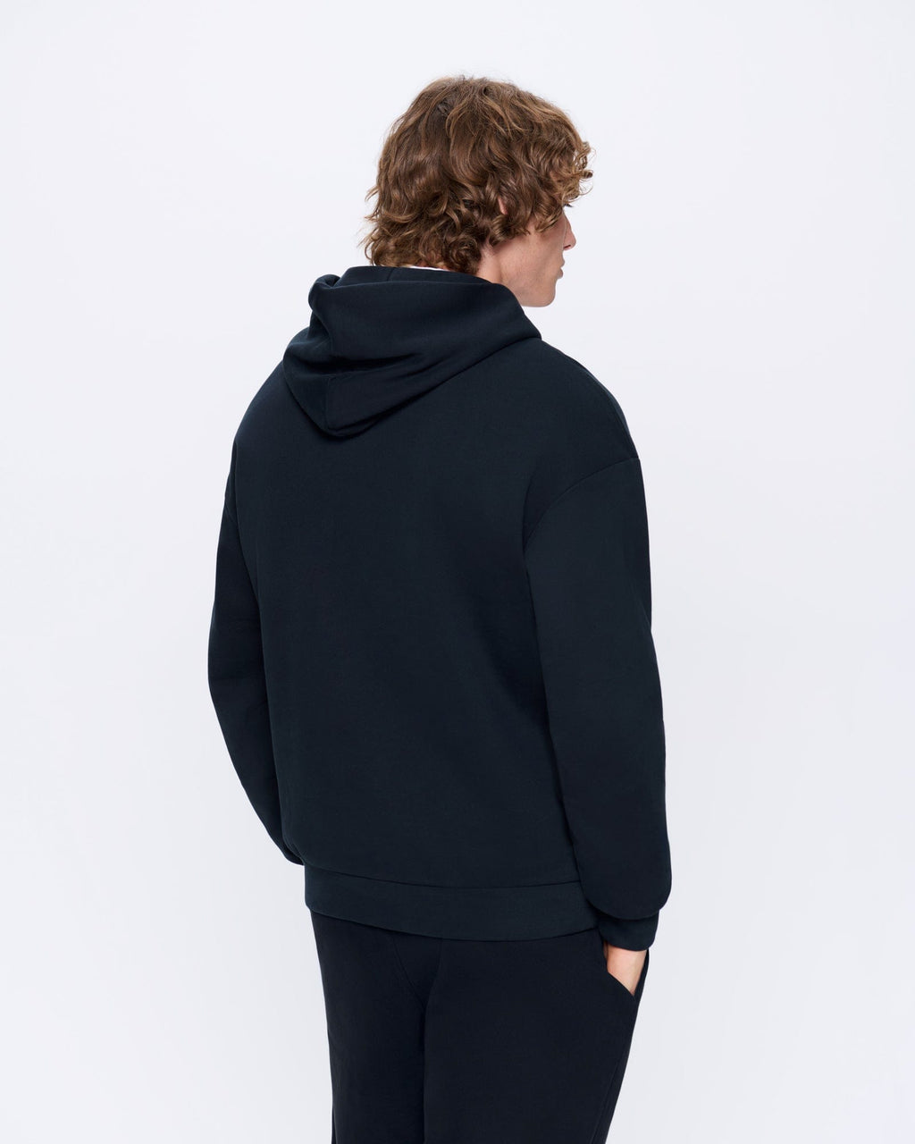 Mens 365 Midweight Hoodie—black