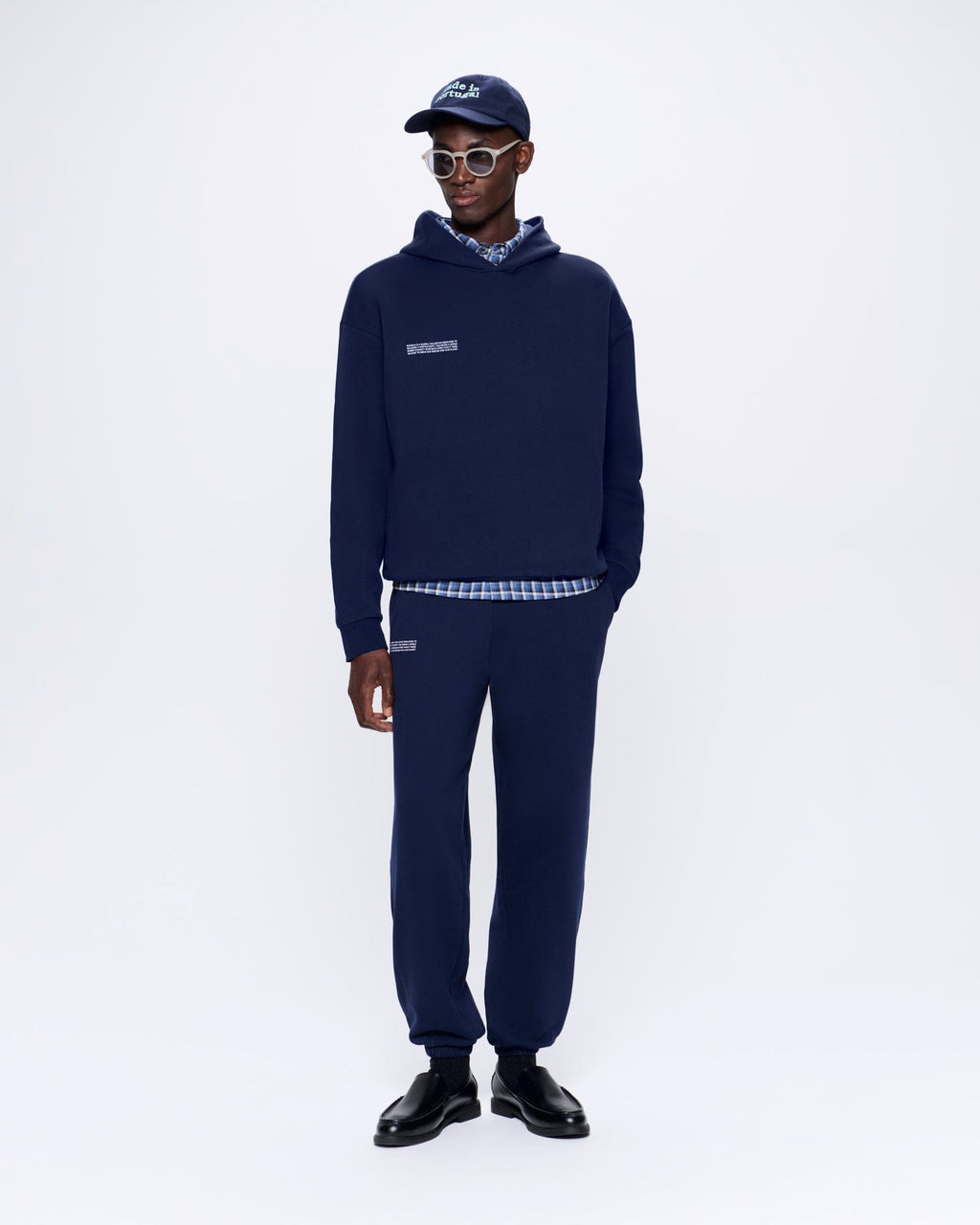 Mens 365 Midweight Hoodie—navy