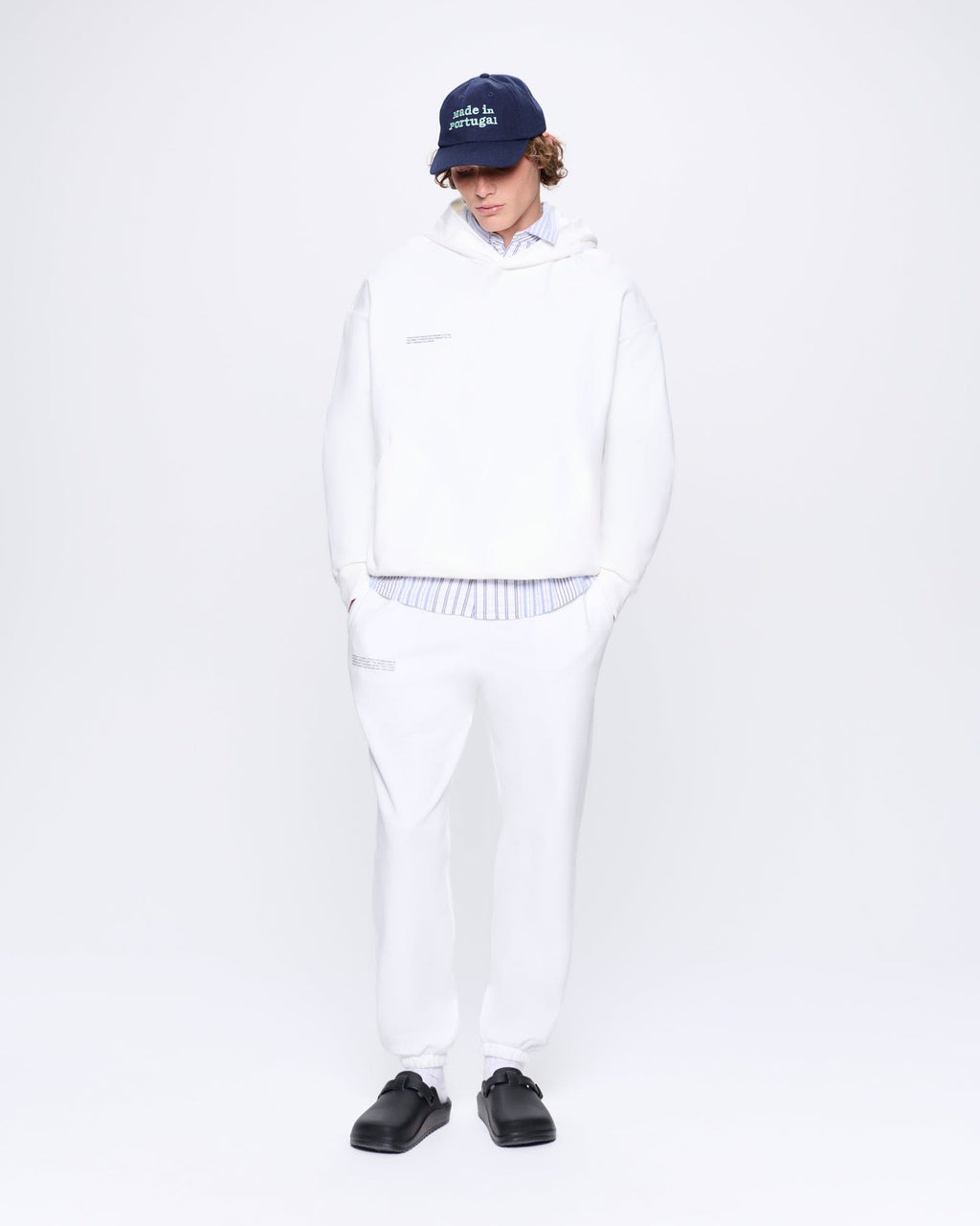 Mens 365 Midweight Hoodie—off-white