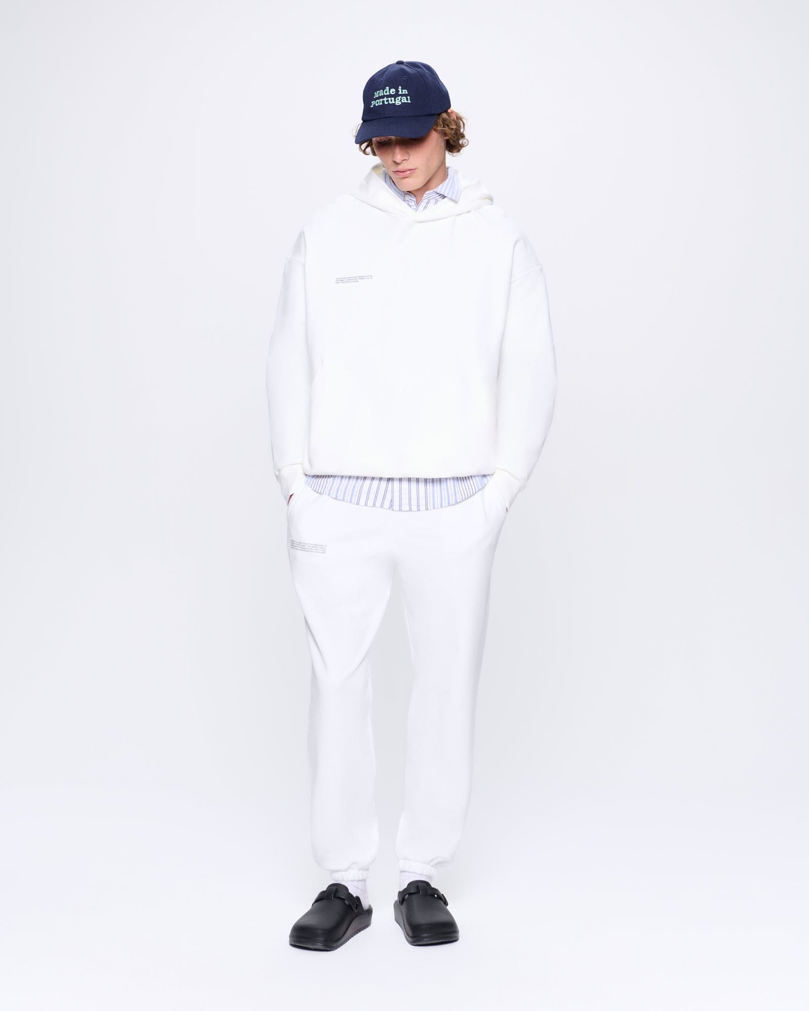 Mens 365 Midweight Hoodie—off-white