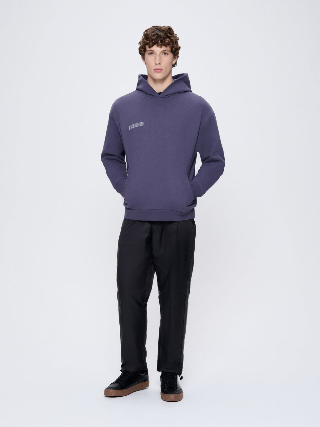 Mens 365 Midweight Hoodie—Slate Blue