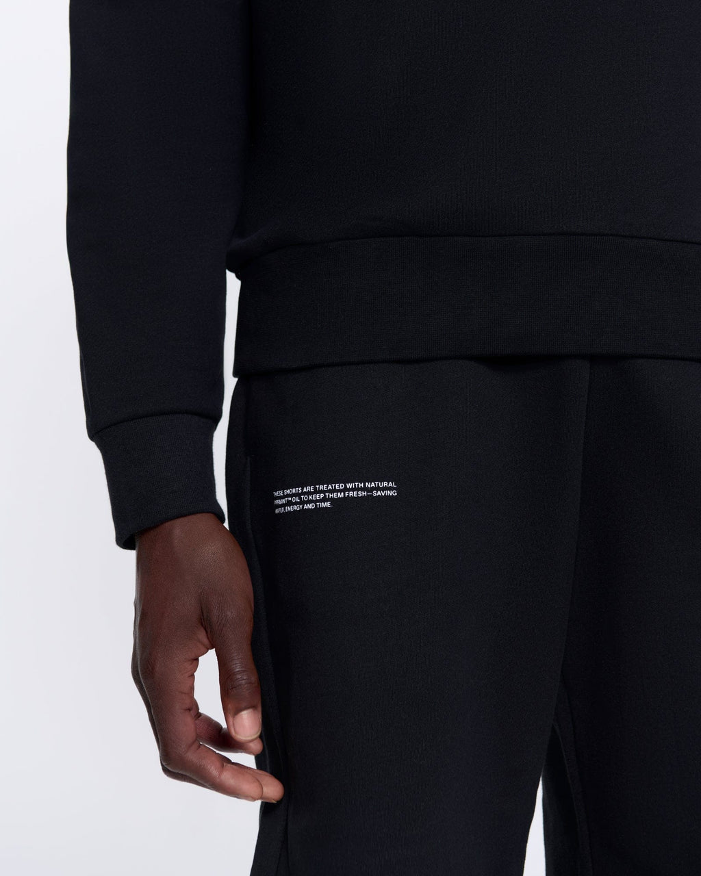 Mens 365 Midweight Sweatshirt—black