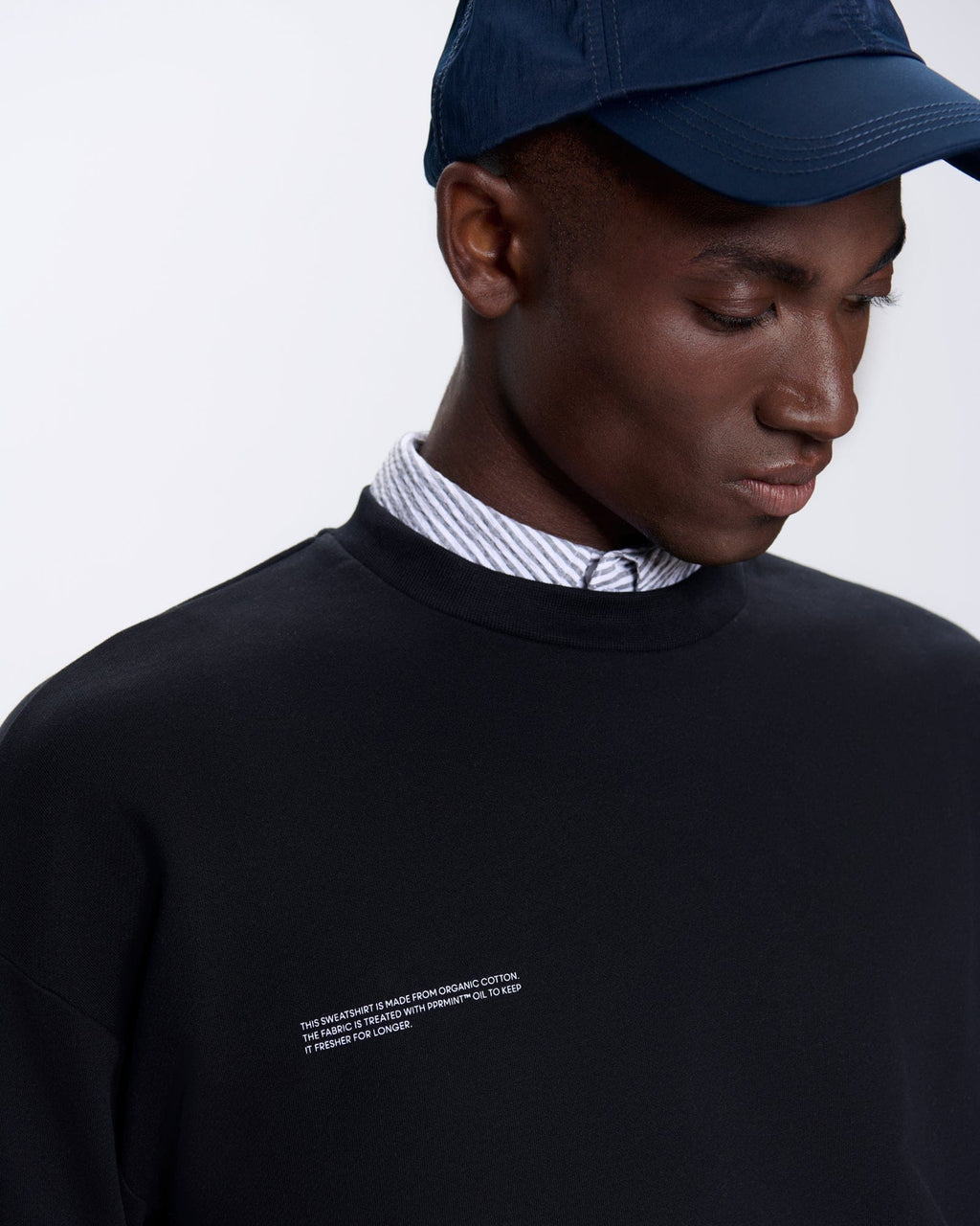 Mens 365 Midweight Sweatshirt—black