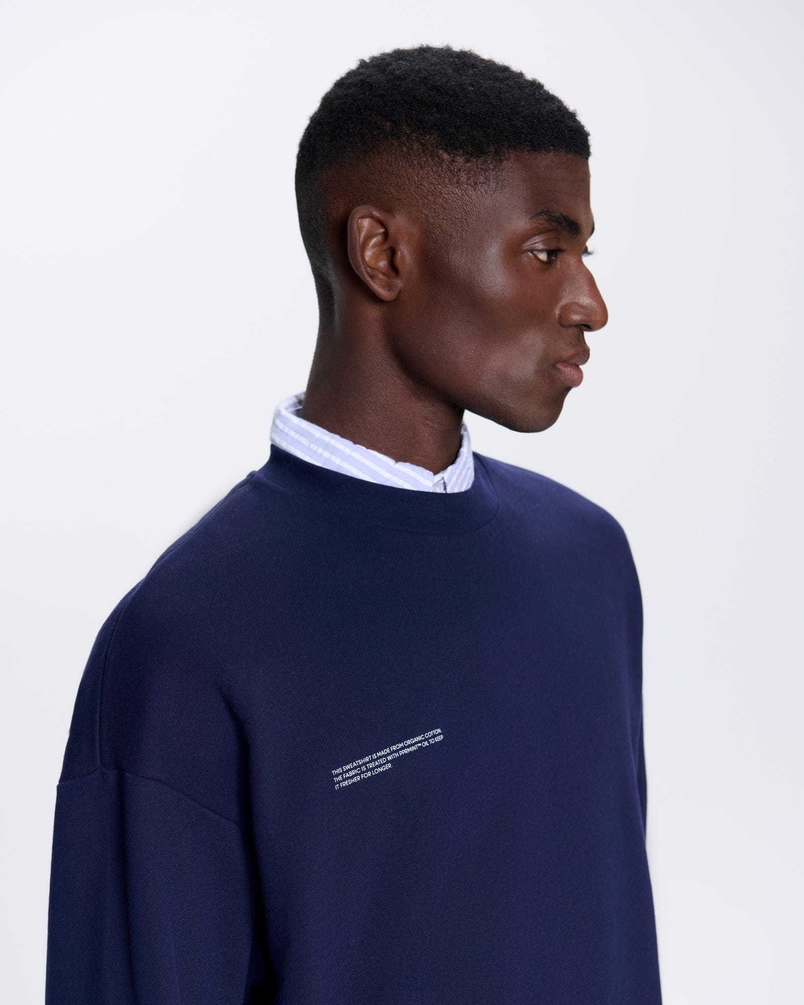 Mens 365 Midweight Sweatshirt—navy