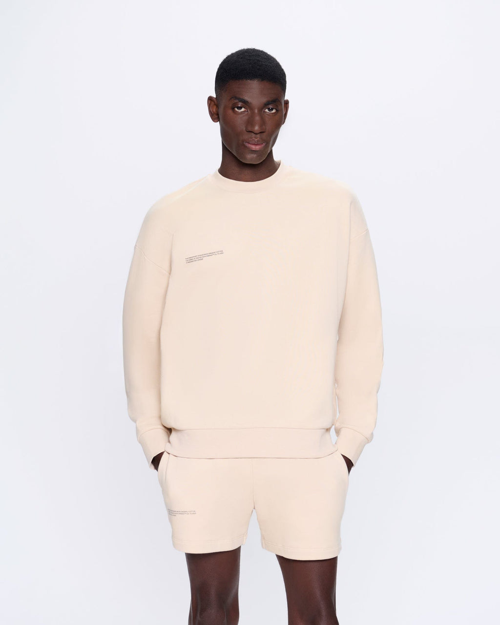 Mens 365 Midweight Sweatshirt—sand
