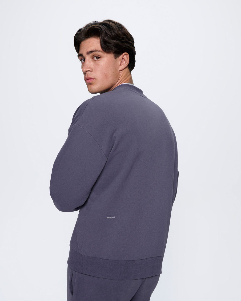 Mens 365 Midweight Sweatshirt—Slate Blue