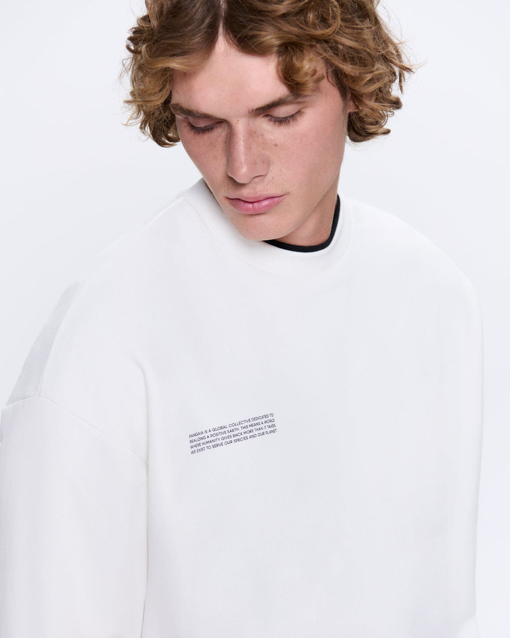 Mens 365 Midweight Sweatshirt—off-white
