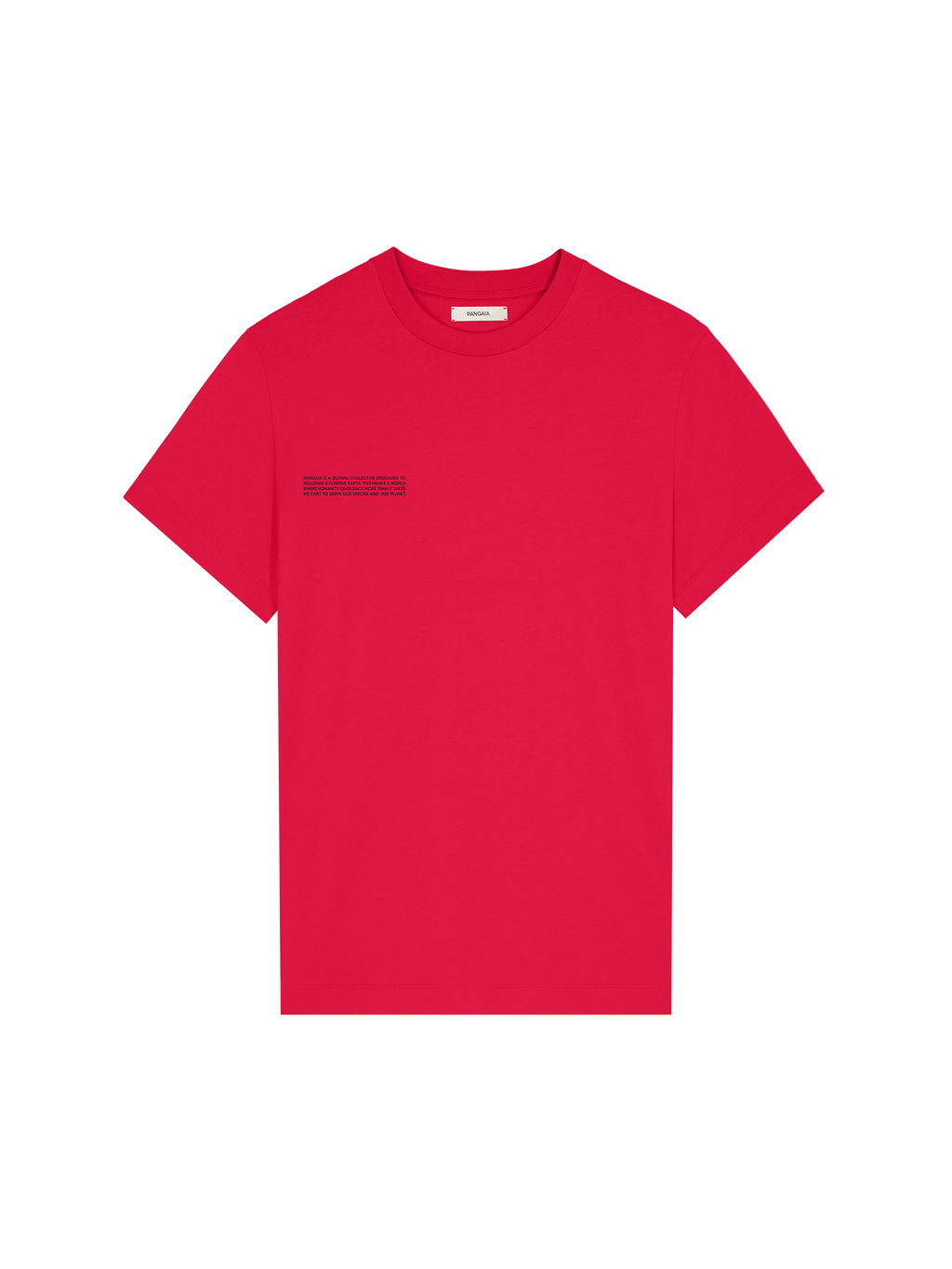 Mens 365 Midweight T-shirt—Goji red