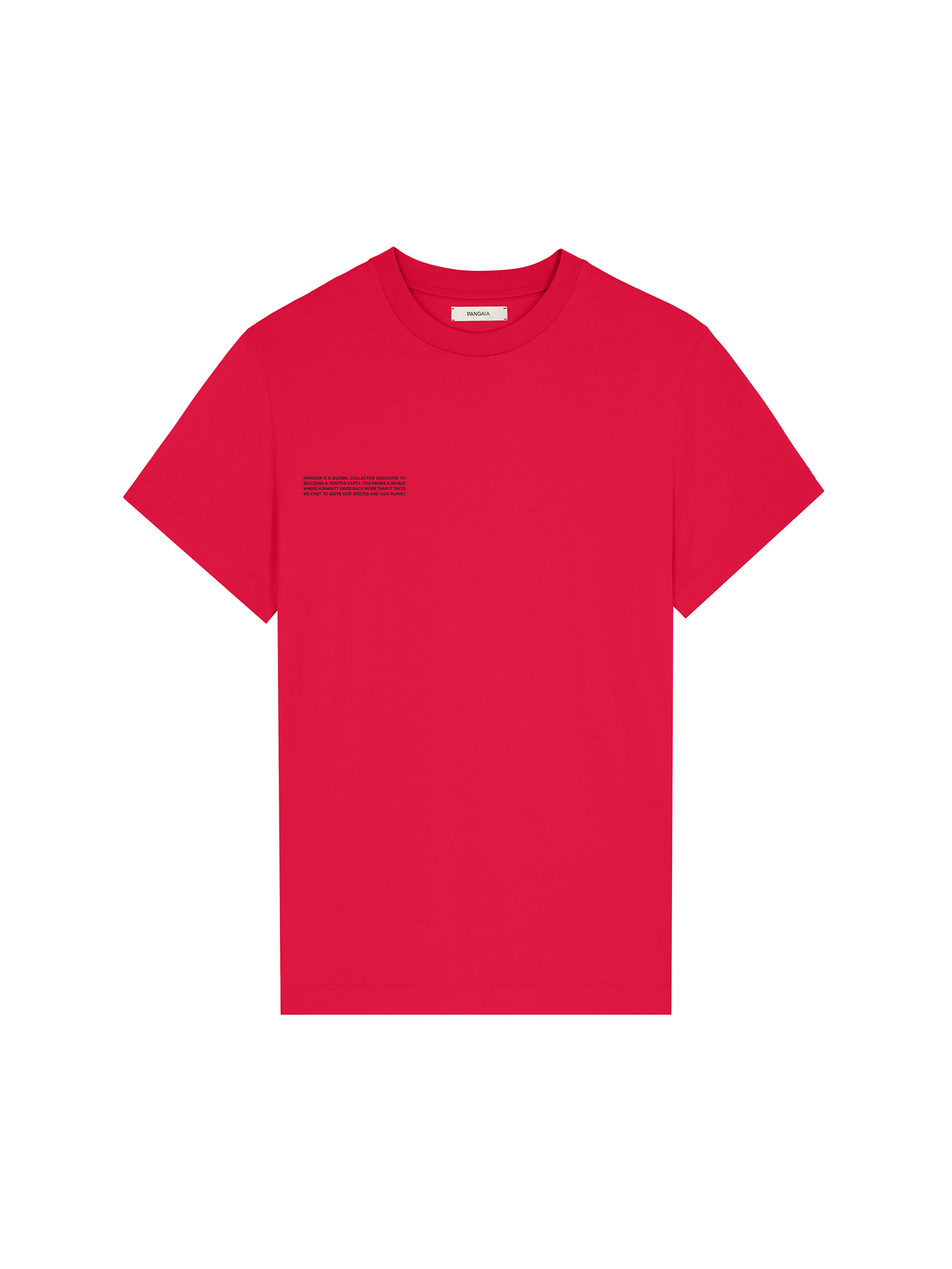 Mens 365 Midweight T-shirt—Goji red
