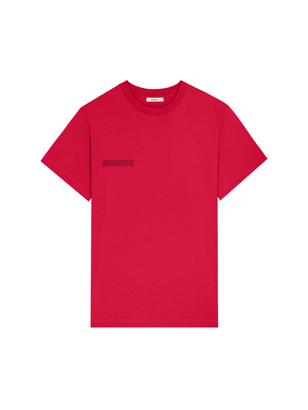 Mens 365 Midweight T-shirt—Goji red
