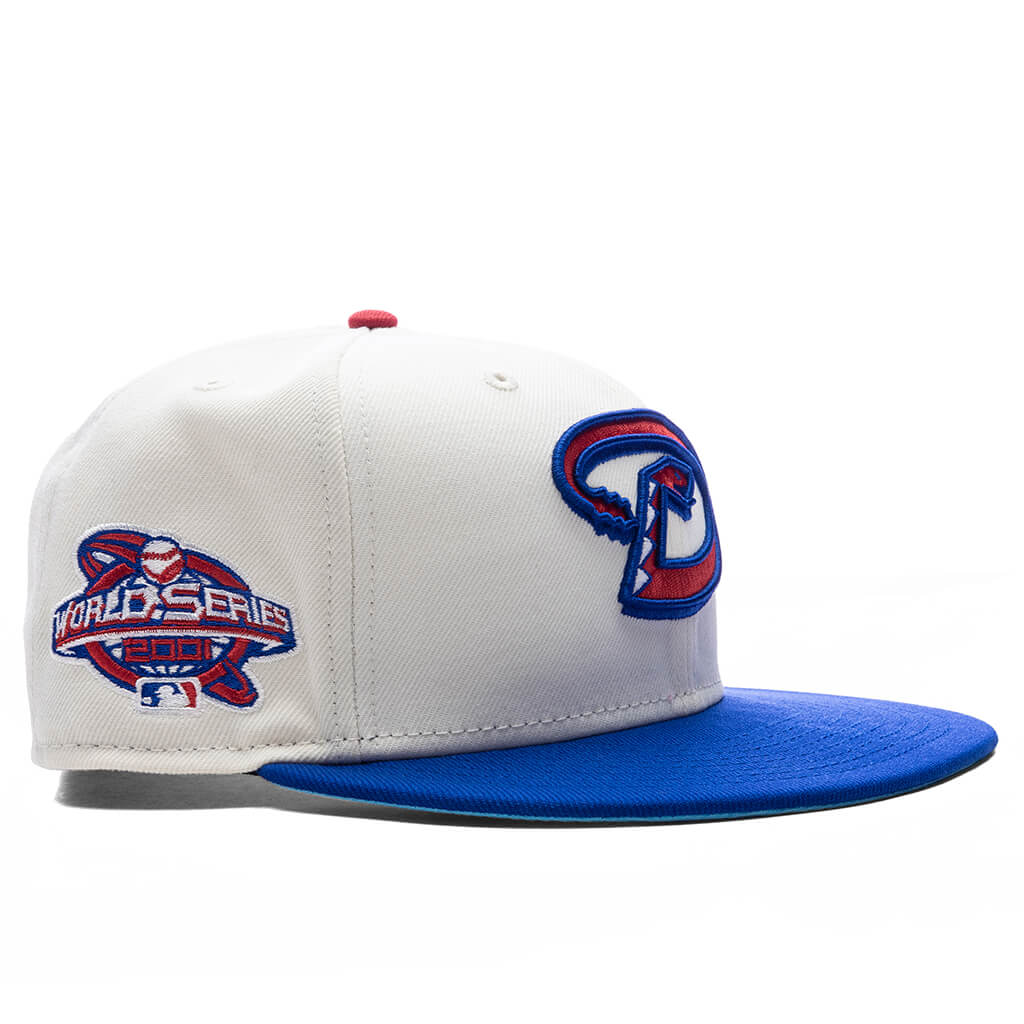 FEATURE x New Era 59FIFTY Fitted AZ Diamondbacks 2001 World Series - Snow/Grey