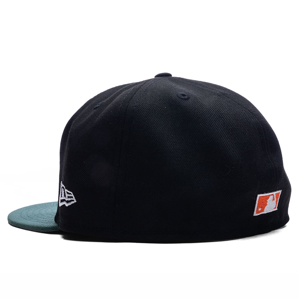 FEATURE x New Era 59FIFTY Fitted LA Dodgers Cooperstown - Black/Mountain Pine Green/Grey