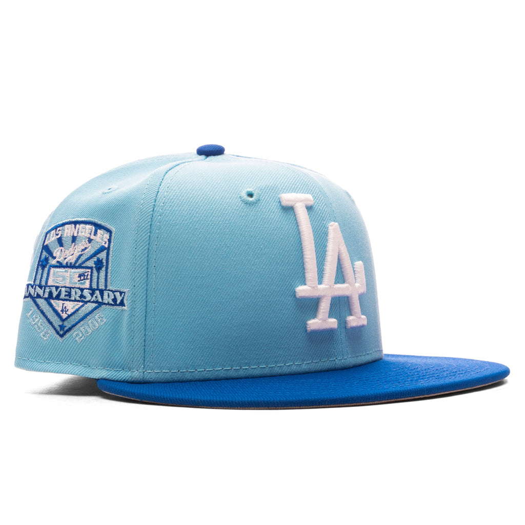 FEATURE x New Era 59FIFTY Fitted LA Dodgers Cooperstown - Doscientos Blue/Azure Blue/Grey