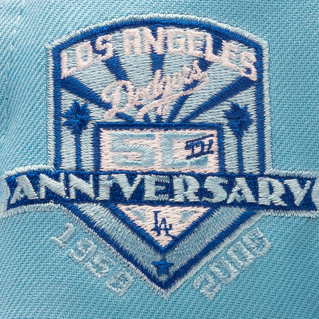FEATURE x New Era 59FIFTY Fitted LA Dodgers Cooperstown - Doscientos Blue/Azure Blue/Grey