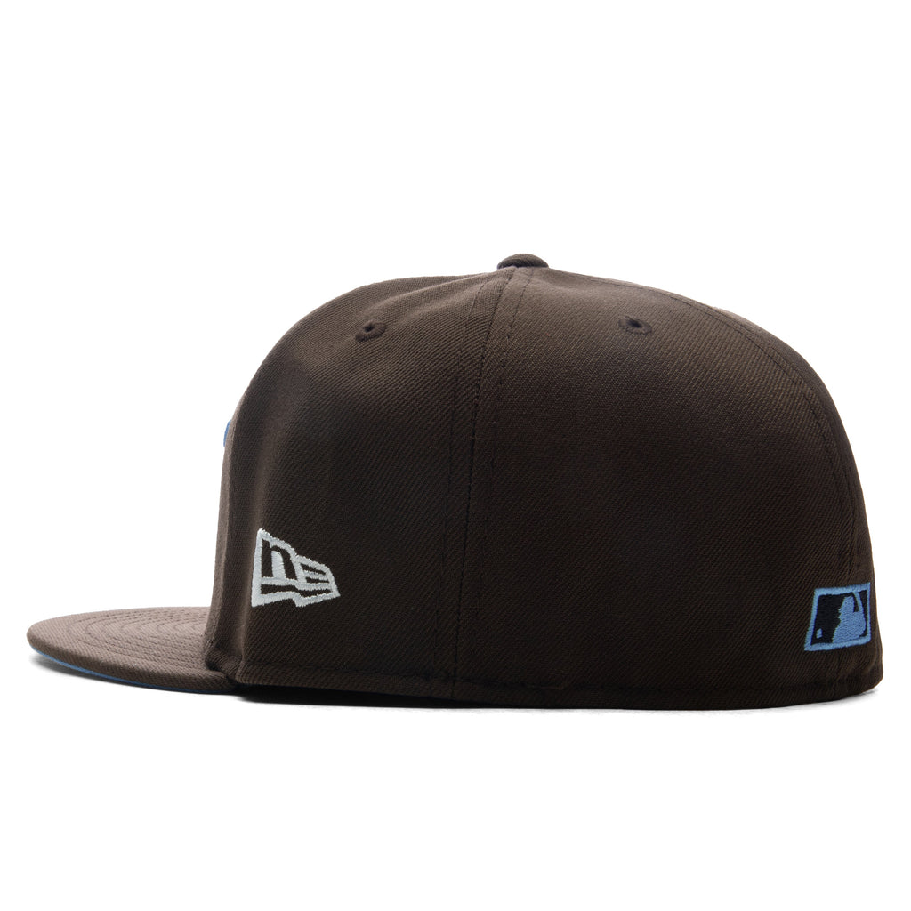 FEATURE x New Era 59FIFTY Fitted LA Dodgers Cooperstown - Walnut/Blue