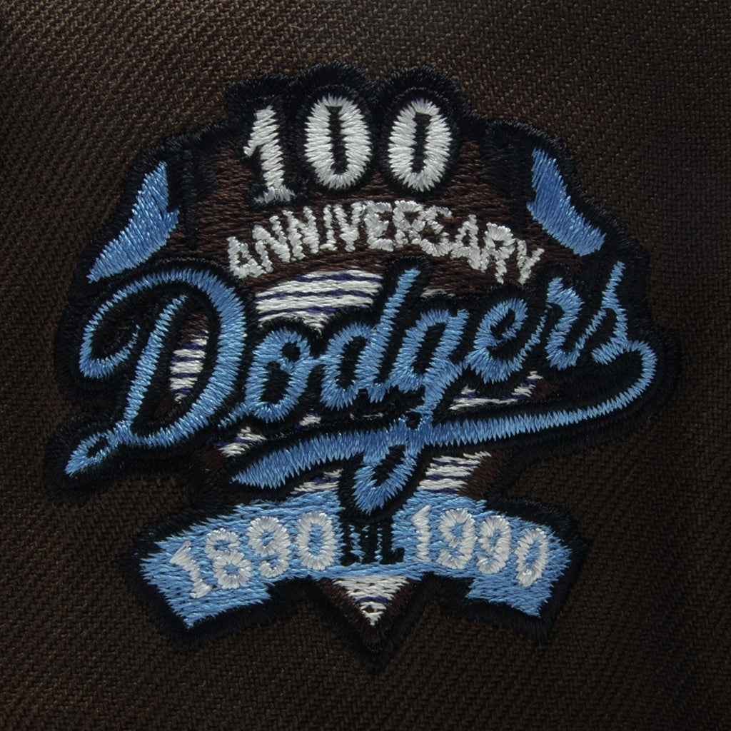 FEATURE x New Era 59FIFTY Fitted LA Dodgers Cooperstown - Walnut/Blue
