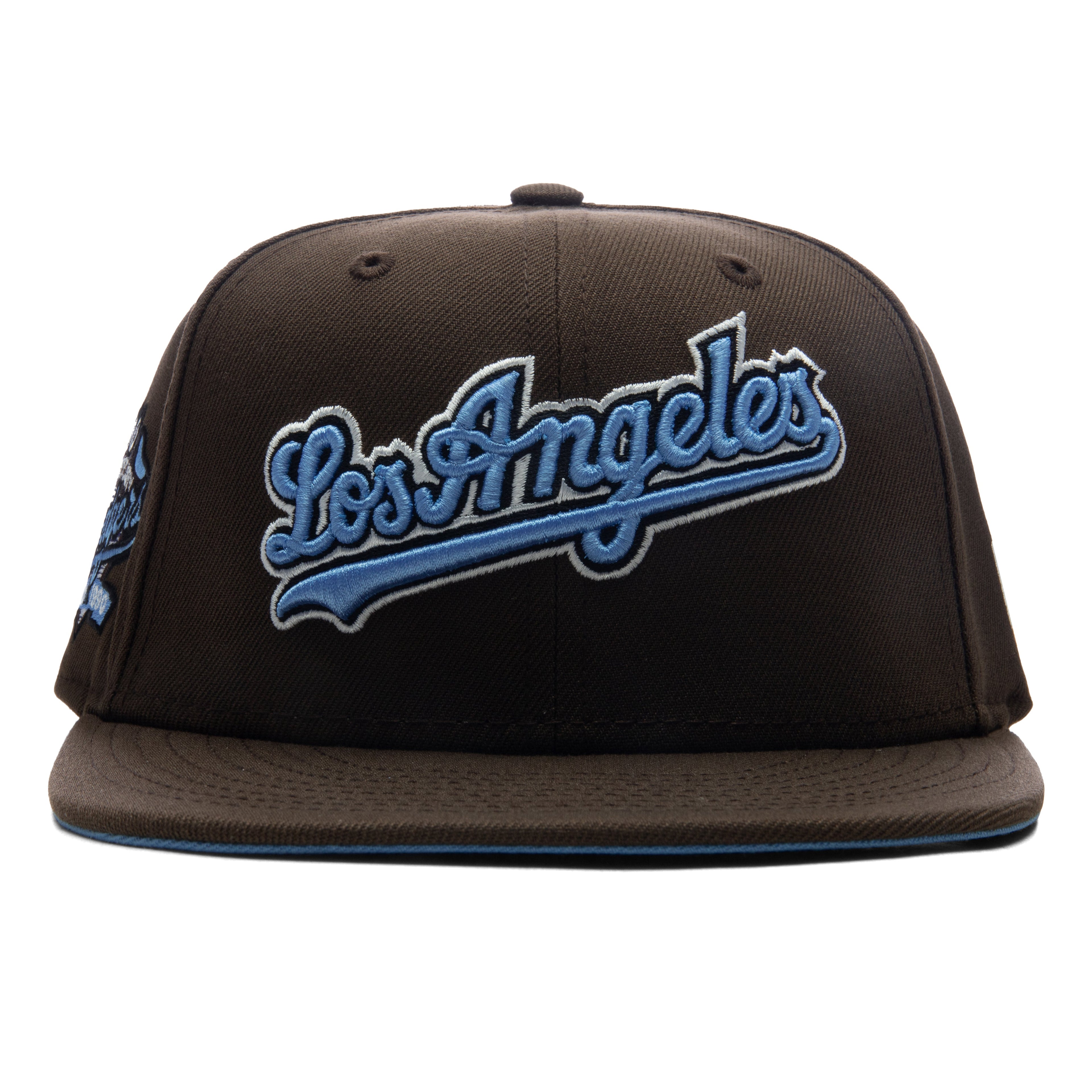 FEATURE x New Era 59FIFTY Fitted LA Dodgers Cooperstown - Walnut/Blue