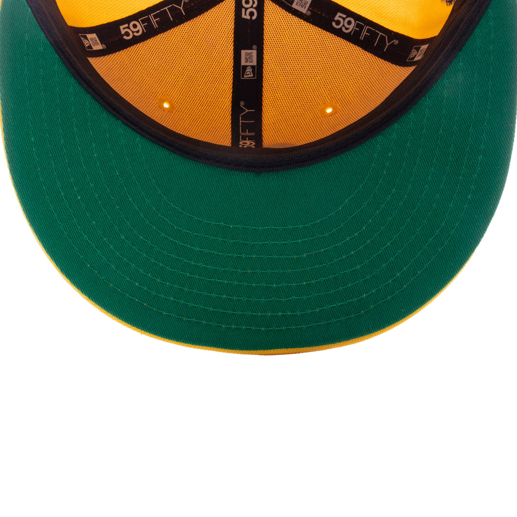 FEATURE x New Era 59FIFTY Fitted SD Padres Cooperstown - Canary Yellow/Twill Green