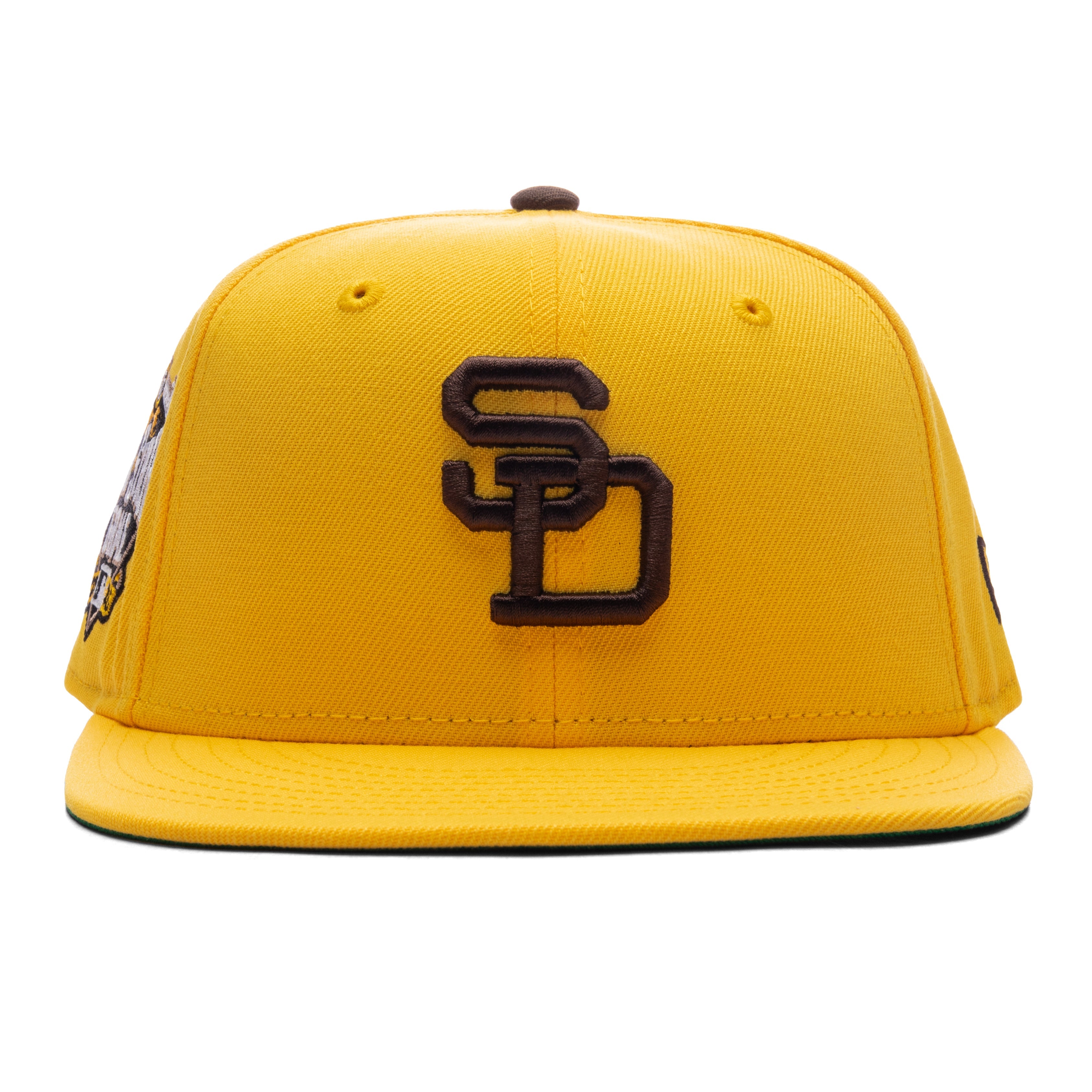 FEATURE x New Era 59FIFTY Fitted SD Padres Cooperstown - Canary Yellow/Twill Green