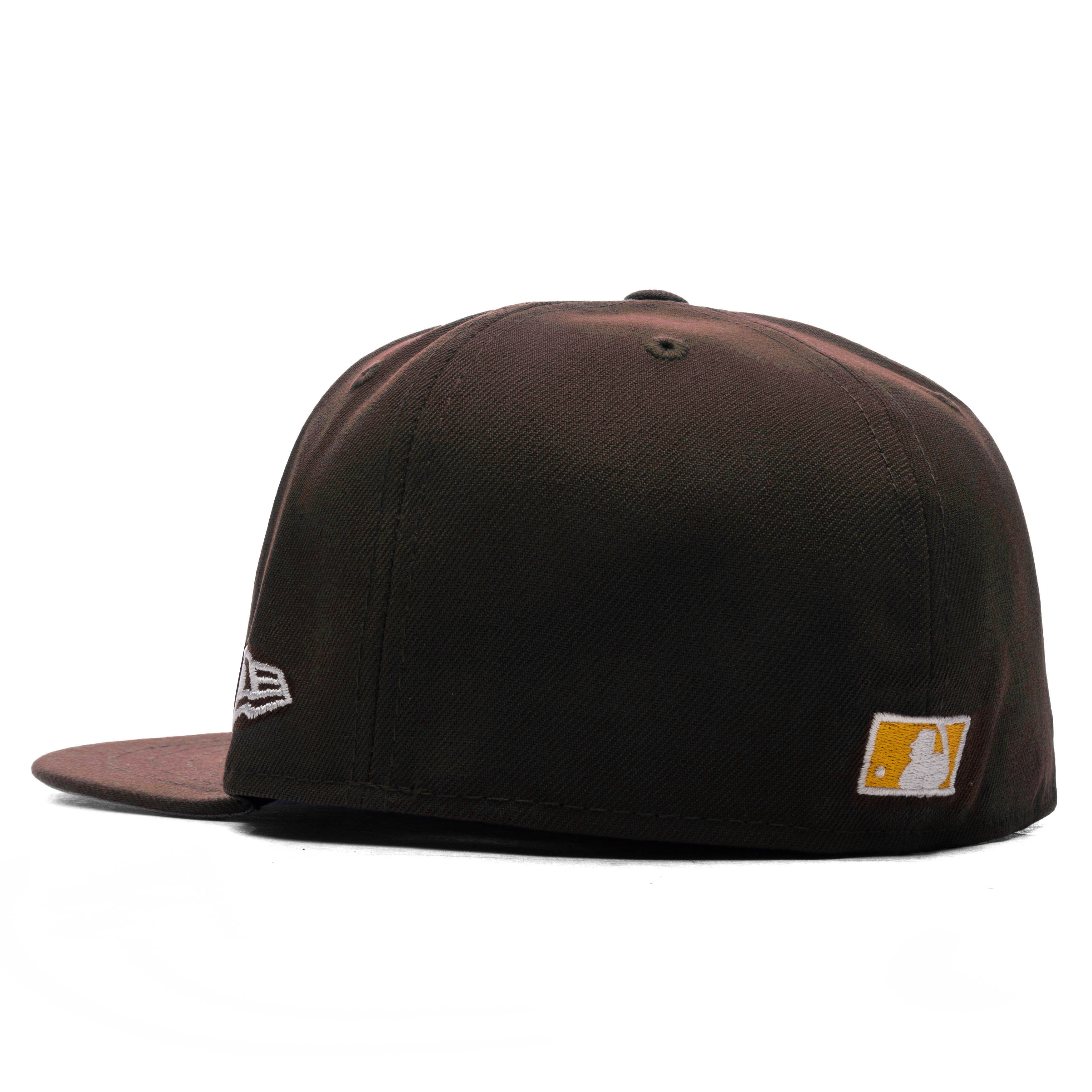 FEATURE x New Era 59FIFTY Fitted SD Padres Cooperstown - Walnut/Black/Cotton Pink