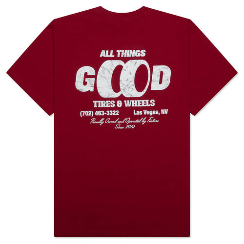 ATG Tires Tee - Red