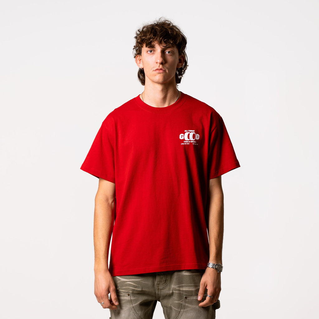 ATG Tires Tee - White