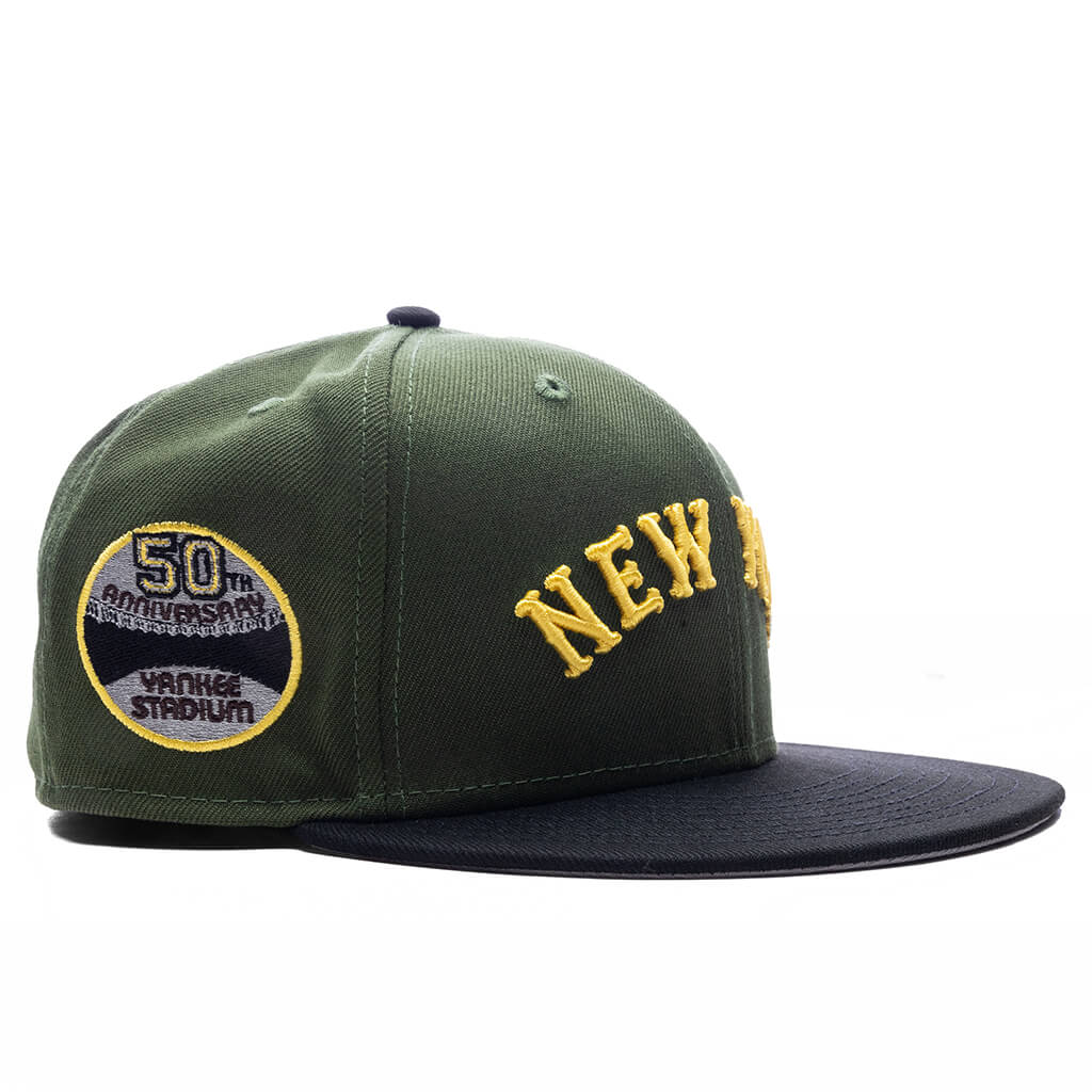 FEATURE x New Era 59FIFTY Fitted NY Yankees 50th Anniversary - Rifle/Black