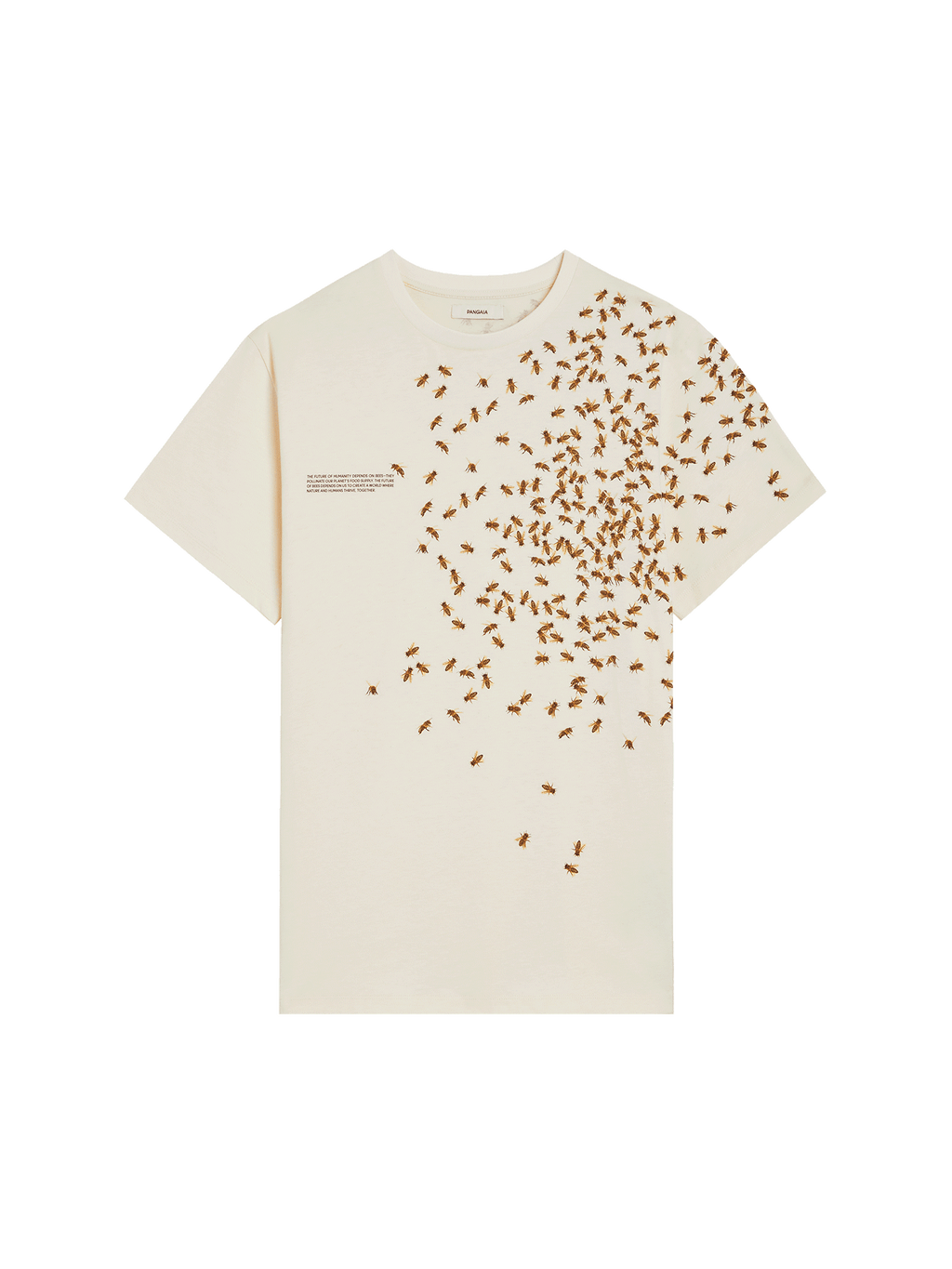 Mens Bee:wild Organic Cotton T-Shirt—Undyed