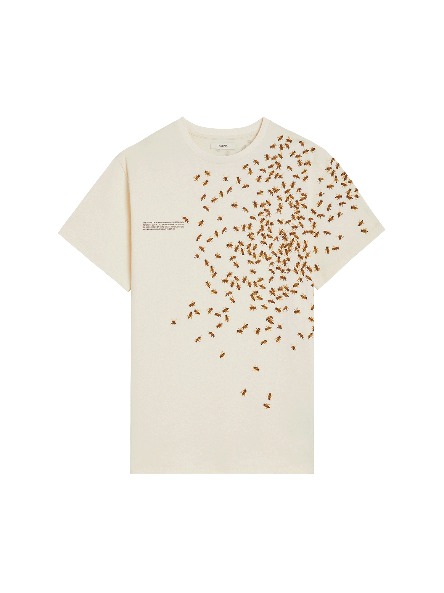 Mens Bee:wild Organic Cotton T-Shirt—Undyed