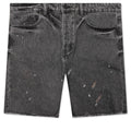 Berry Wide Denim Short - Vintage Black
