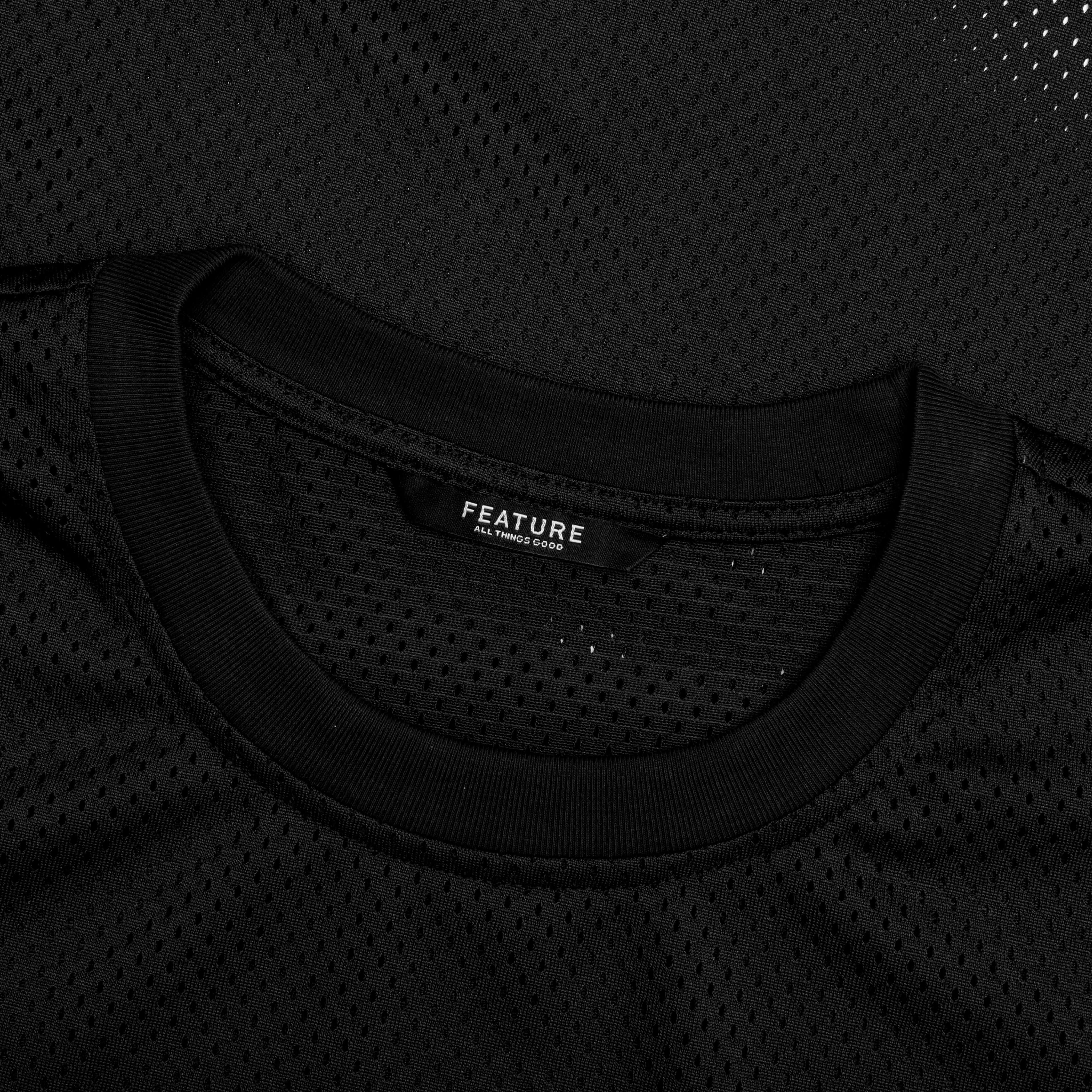 Boyer Mesh Tee - Black