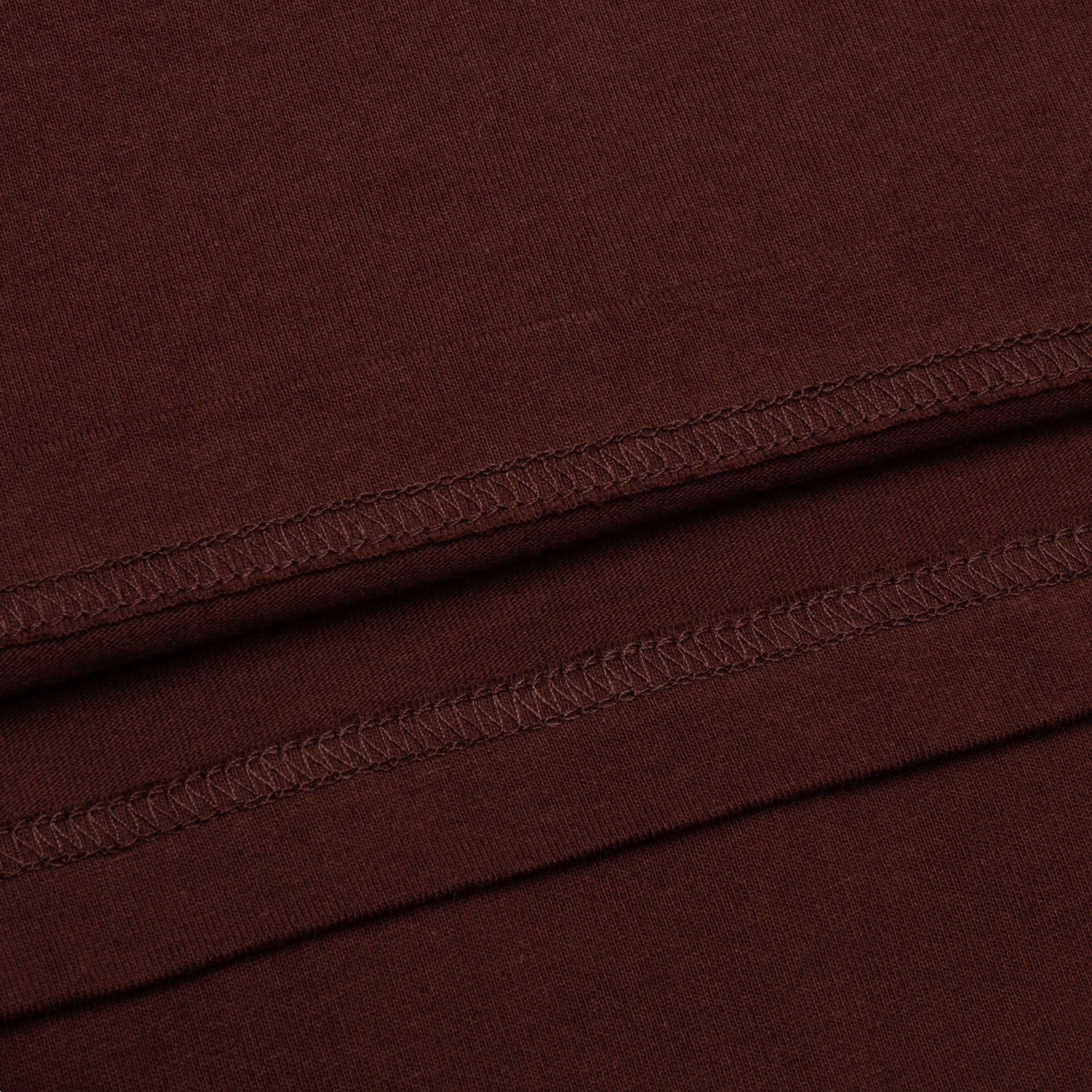 Collegiate Arch Tee - Bitter Chocolate