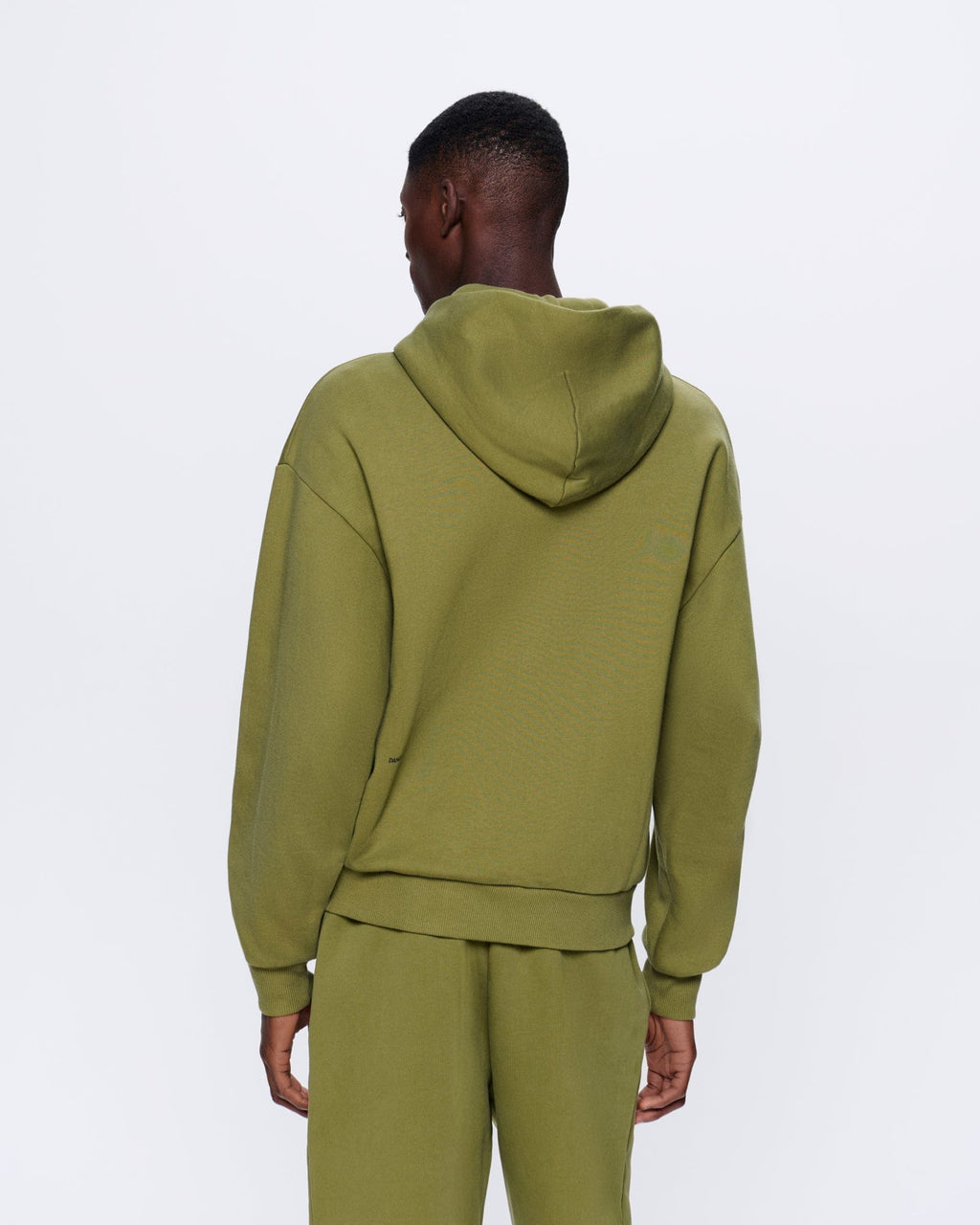 Mens DNA Zipped Hoodie—highland green