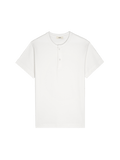 Mens DNA Henley T-Shirt—off-white
