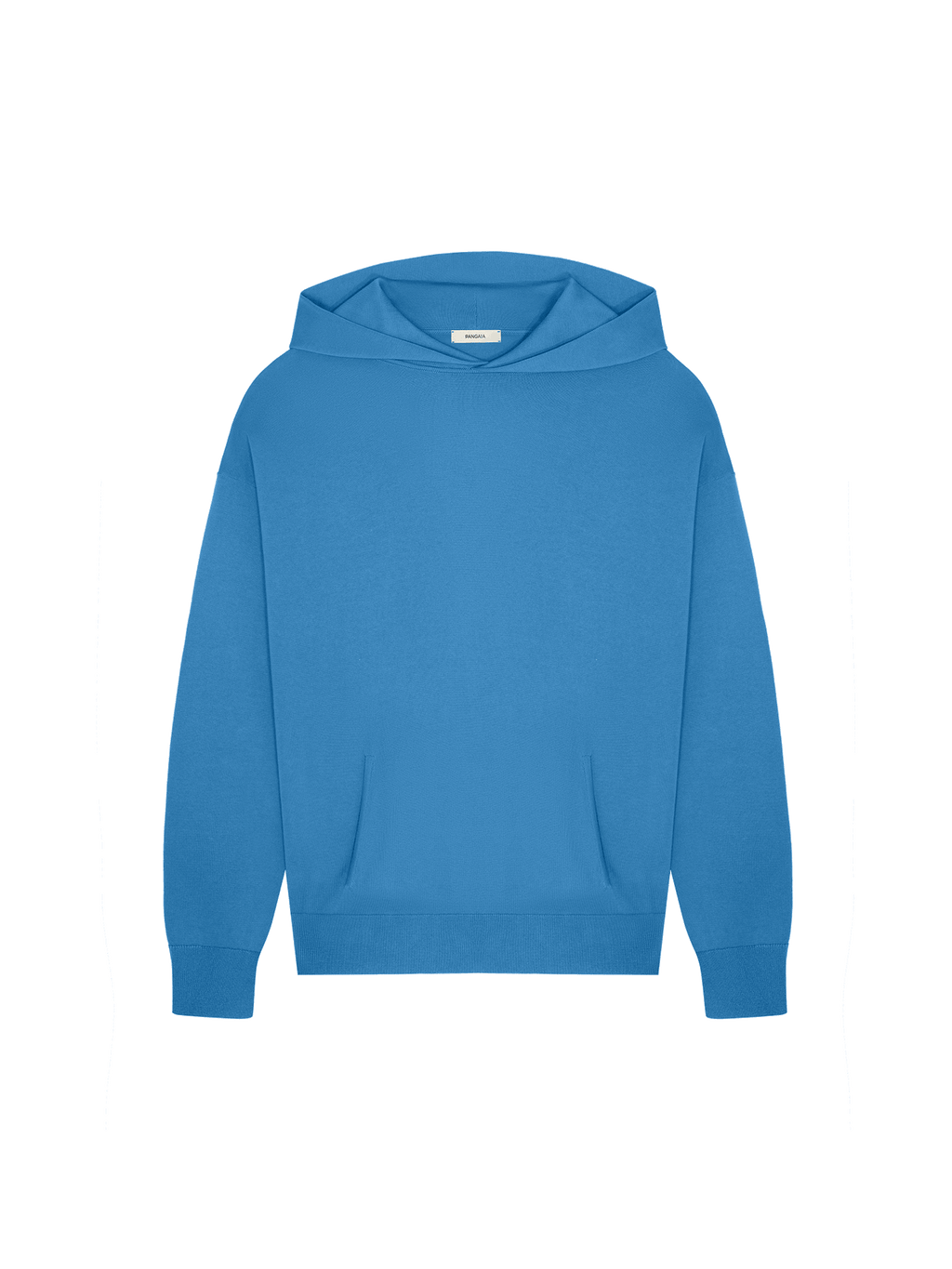 Mens DNA Knitted Hoodie—geyser blue