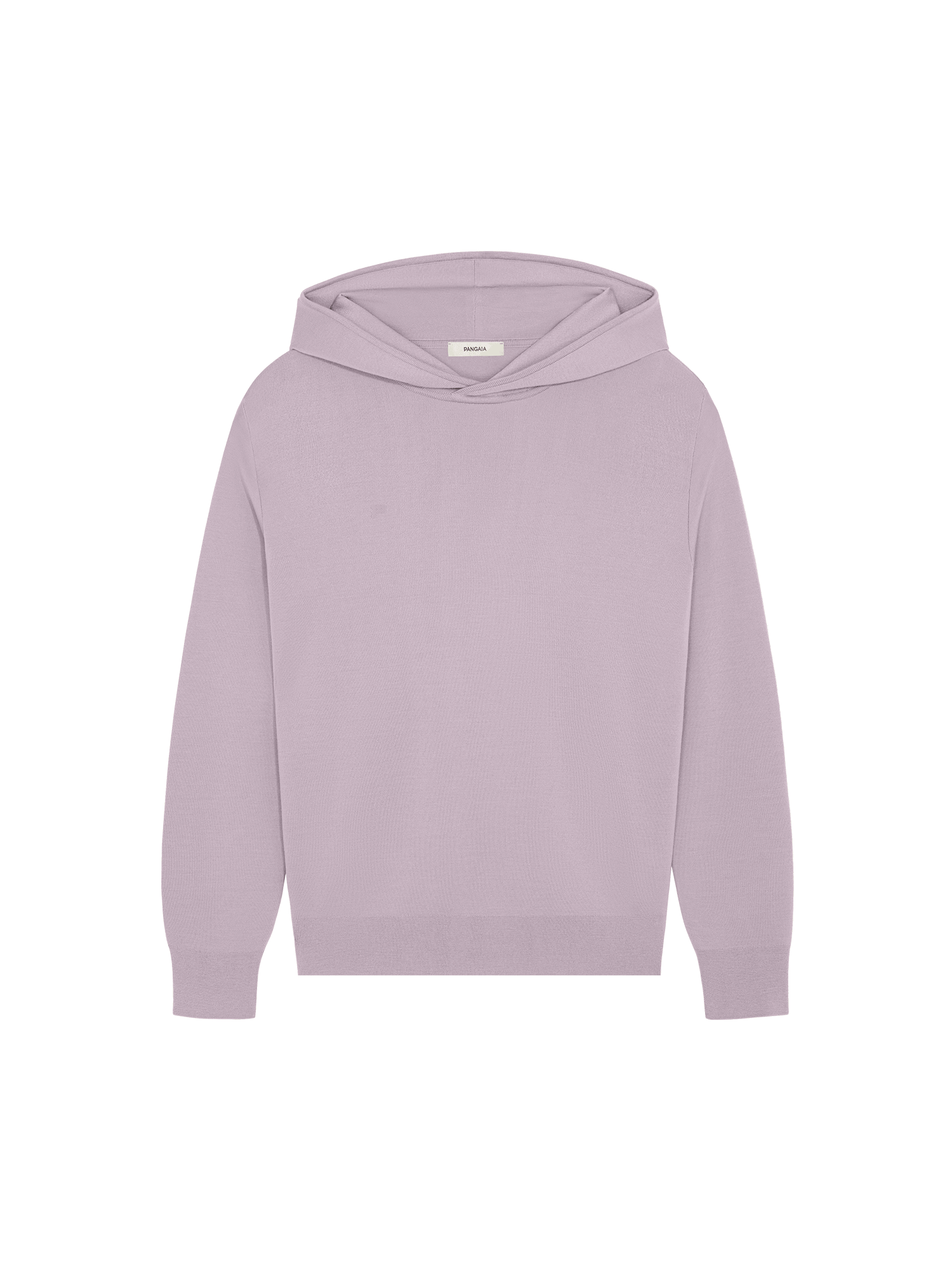 Mens Regenerative Merino Wool Hoodie—raisin purple