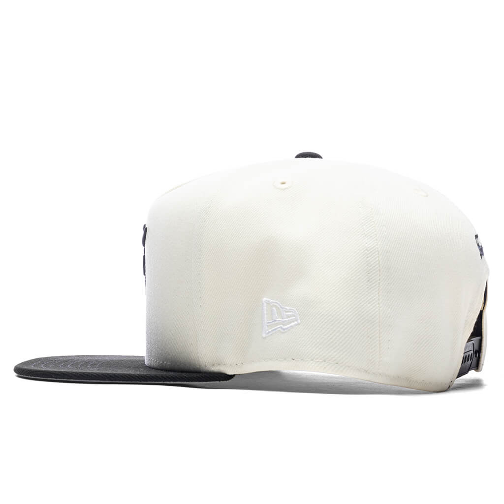 FEATURE x New Era 9Fifty A-Frame Old English F Snapback - Chrome/Black