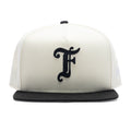 FEATURE x New Era 9Fifty A-Frame Old English F Snapback - Chrome/Black