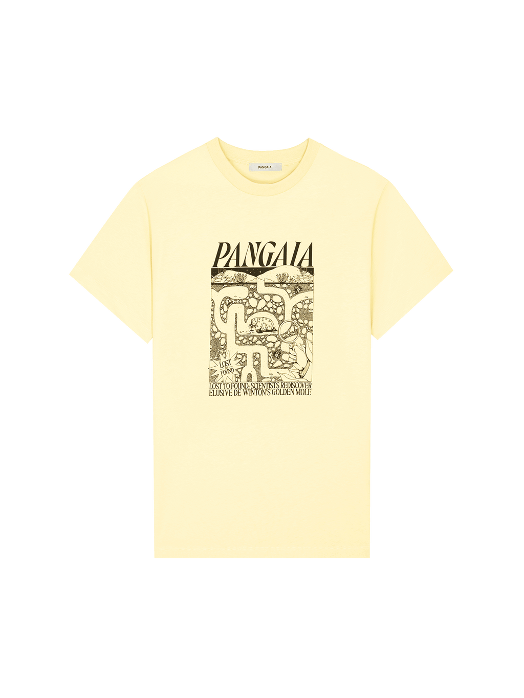 Mens Elusive Mole Hope T-Shirt—sunbeam yellow
