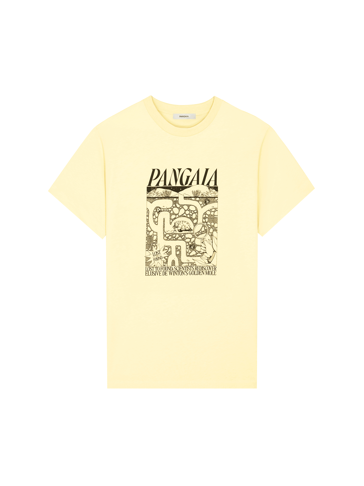 Mens Elusive Mole Hope T-Shirt—sunbeam yellow