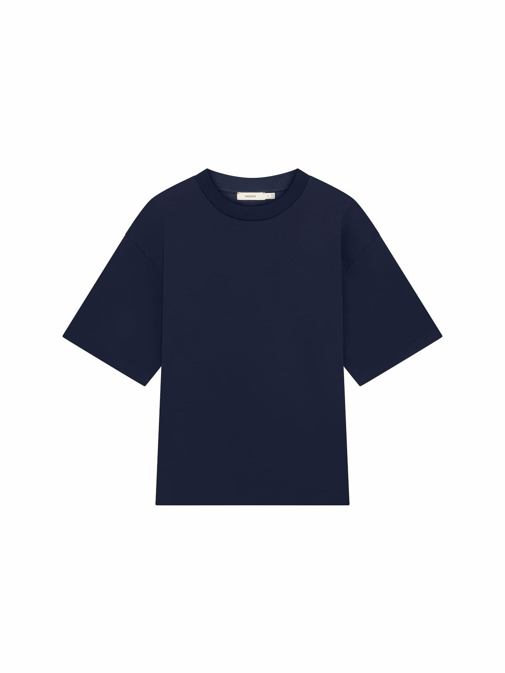 Mens Interlock Oversized T-Shirt—Granite Navy