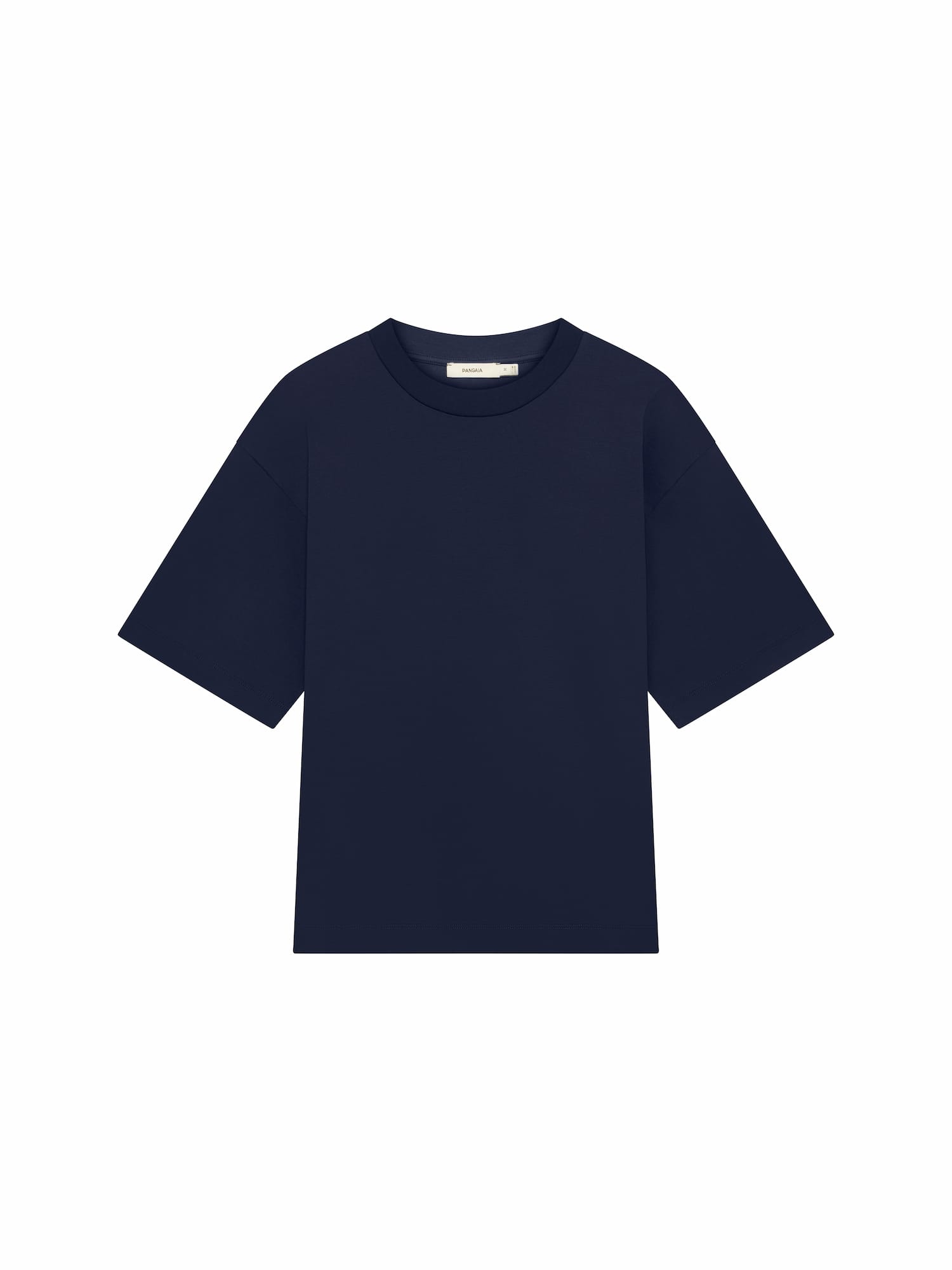 Mens Interlock Oversized T-Shirt—Granite Navy
