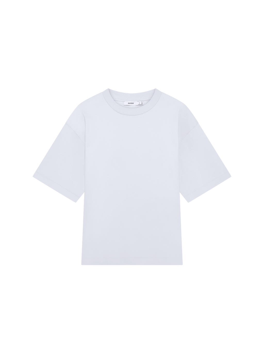 Mens Interlock Oversized T-Shirt—Ice Grey