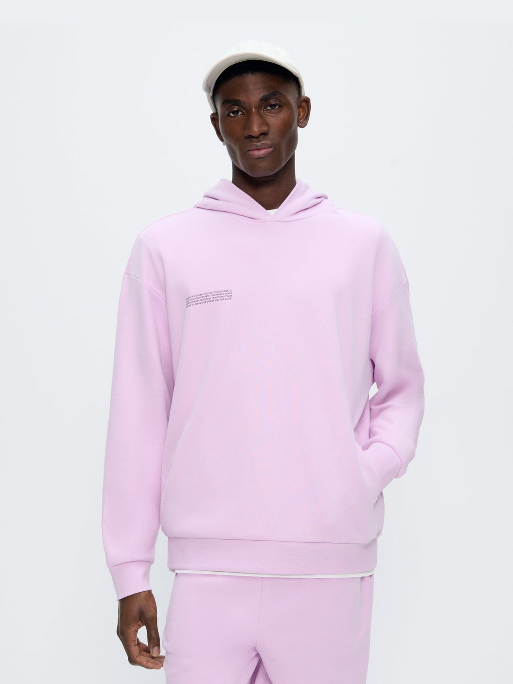 Mens 365 Midweight Hoodie—Crocus Purple