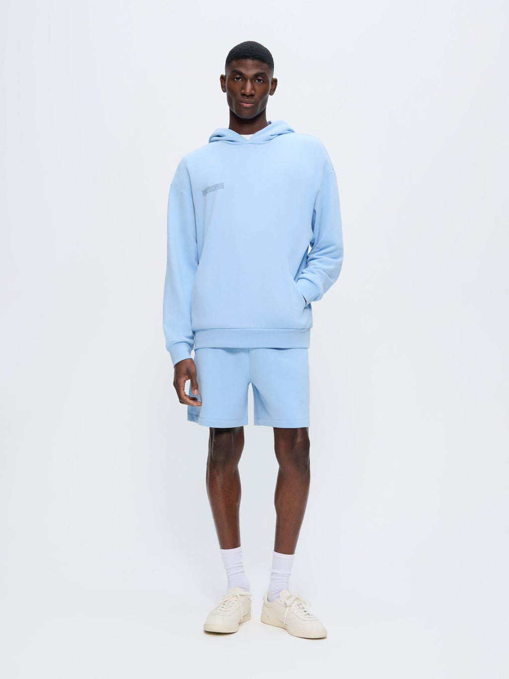 Mens 365 Midweight Hoodie—Dewdrop Blue